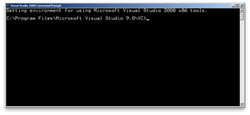 Visual Studio Command prompt